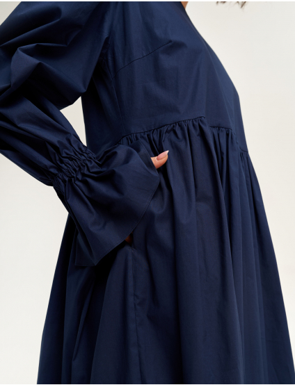 Картинка Сукня темно-синя