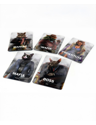 Картинка Настільна гра "Котомафія"