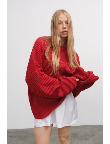 Картинка Светр «Step 2.0» червоний