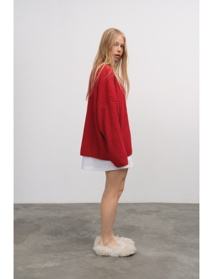 Картинка Светр «Step 2.0» червоний