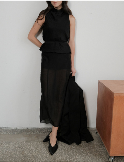 Картинка Топ чорний