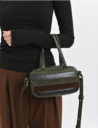 Картинка Сумка темно-зелена