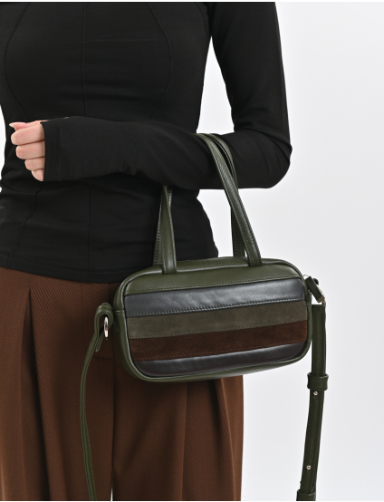 Картинка Сумка темно-зелена