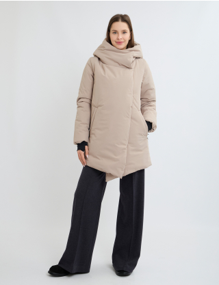 Картинка Пуховик бежевий