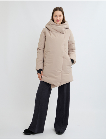 Картинка Пуховик бежевий