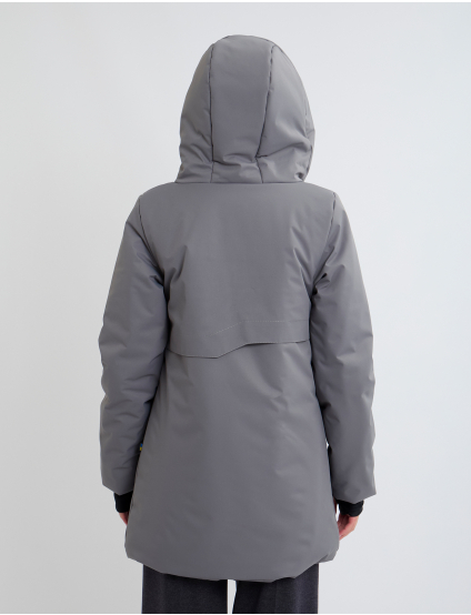 Картинка Пуховик сірий