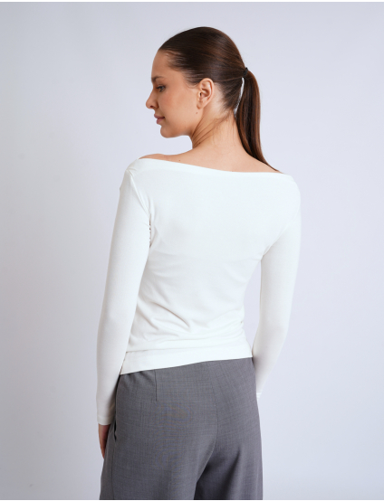 Картинка Лонгслів білий