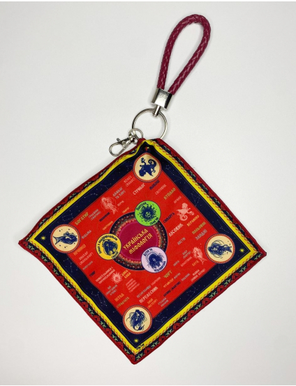 Картинка Дизайнерський брелок-хустка "Українська міфологія"