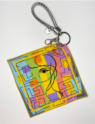 Картинка Дизайнерський брелок-хустка "Погляд"