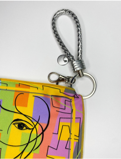 Картинка Дизайнерський брелок-хустка "Погляд"