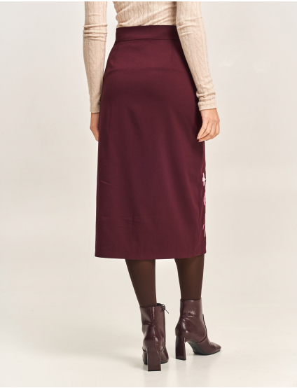 Картинка Спідниця бордова