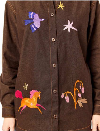 Картинка Сорочка з вишивкою "Казкова" 