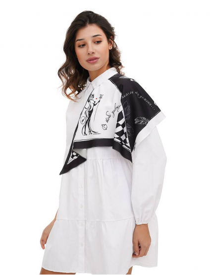 Картинка Дизайнерська косинка "Ангели та Демони"