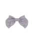 Картинка Великий бант для волосся сріблястого кольору