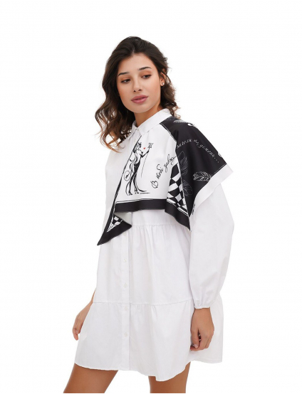 Картинка Дизайнерська косинка "Ангели та Демони"