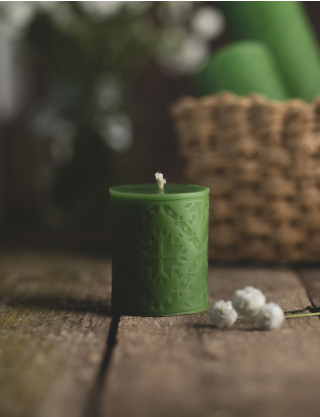 Картинка Свічка зелена