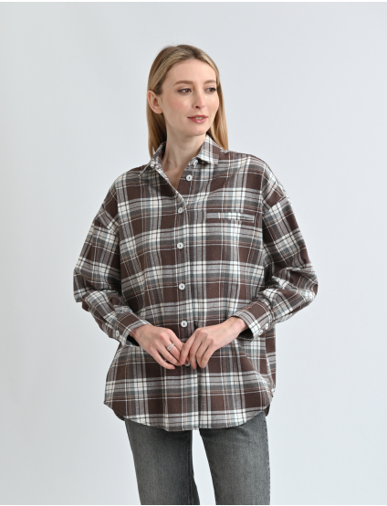 Картинка Сорочка коричнева