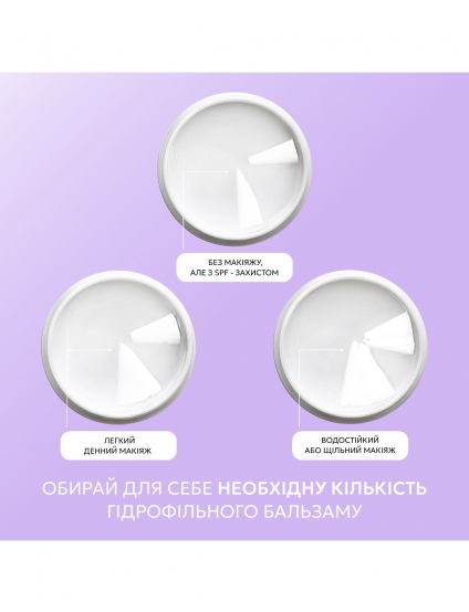 Картинка Гідрофільний бальзам для зняття макіяжу