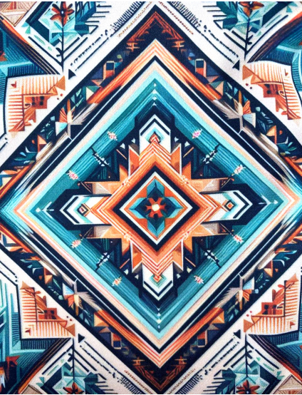 Картинка Дизайнерський брелок-хустка "Косівські візерунки" з патріотичної колекції "Україна"