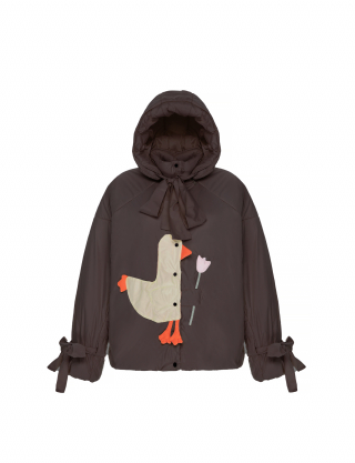 Куртка коричнева Картинка Куртка коричнева