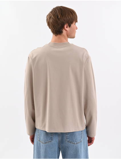 Картинка Лонгслів бежевий