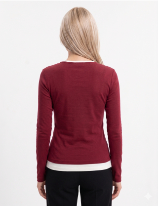 Картинка Кофта бордова