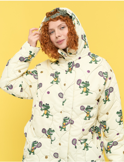 Картинка Cтьобана куртка з оригінальним мультяшним принтом