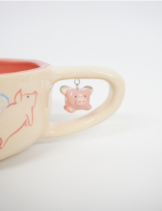 Картинка Чашка " Поросятко з крильцями"