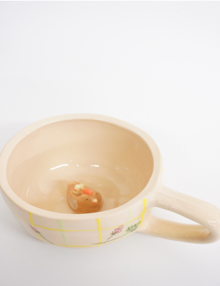 Картинка Чашка " Квочка з циплятком в конюшині"