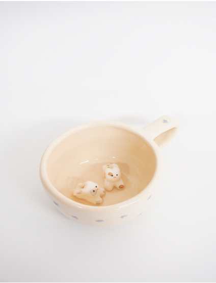 Картинка Чашка "Два кролика всередині"