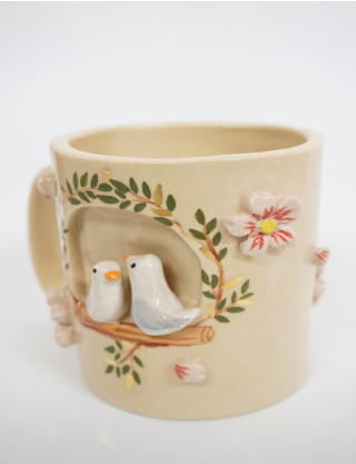 Картинка Чашка" Голубки"