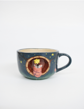 Картинка Чашка "Мишка в літню ніч"