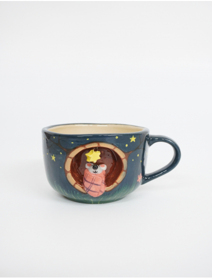 Картинка Чашка "Мишка в літню ніч"