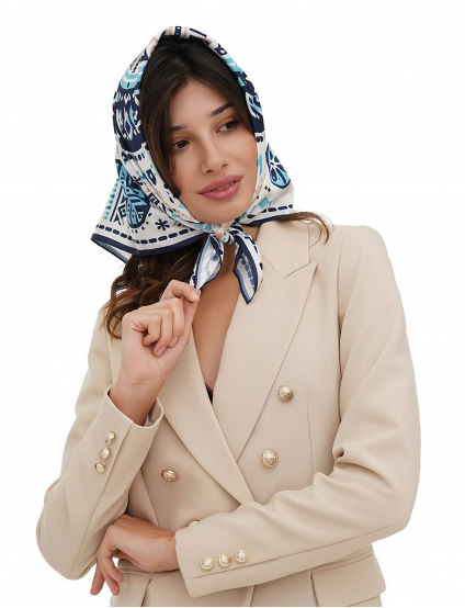 Картинка Дизайнерська хустка "Коловорот життя"