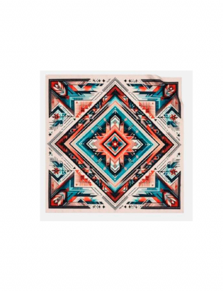 Картинка Дизайнерська хустка "Косівські візерунки (кераміка)"