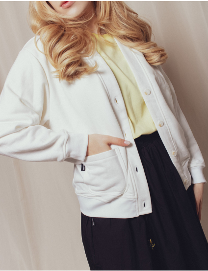 Картинка Кардиган білий