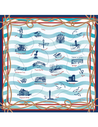 Картинка Дизайнерська хустка "Моя Одеса"