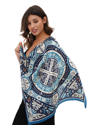 Картинка Хустка "Морозний ранок"