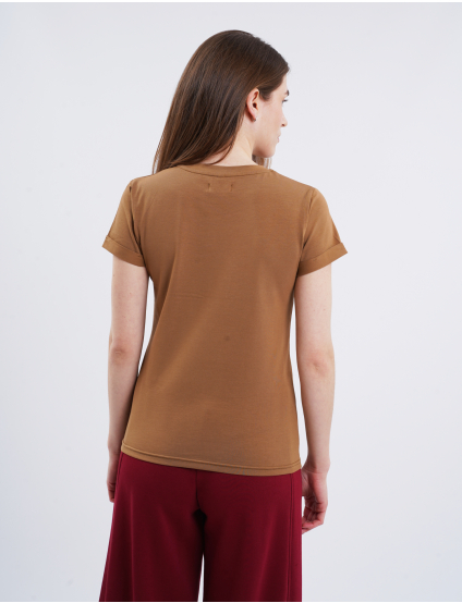 Картинка Футболка світло-коричнева