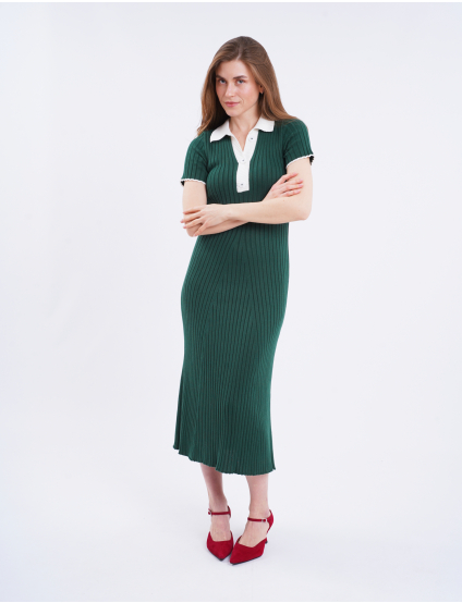 Картинка Сукня темно-зелена
