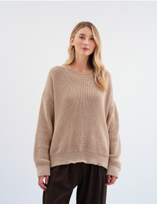 Картинка Светр oversize фактурної в'язки