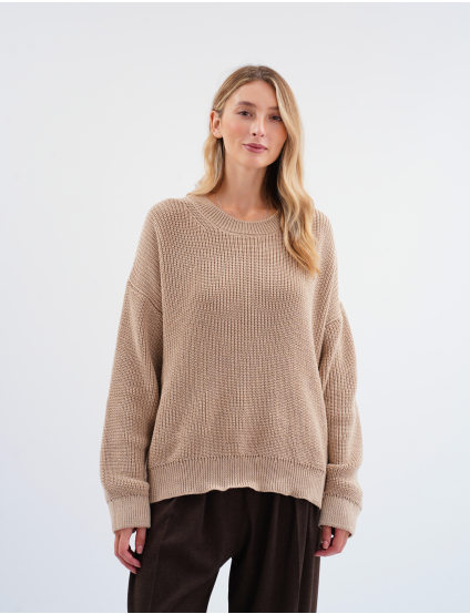 Картинка Светр oversize фактурної в'язки