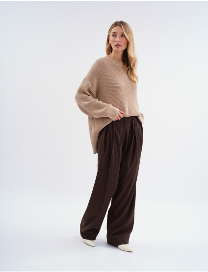 Картинка Светр oversize фактурної в'язки