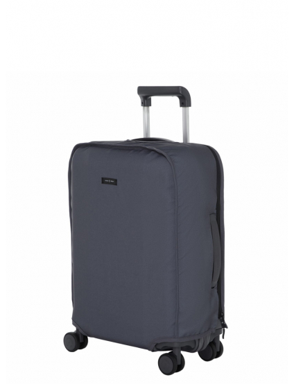 Картинка Захисний чохол для валіз ECO TRAVEL SMALL темно-сірий