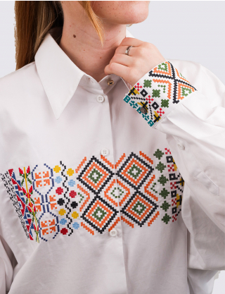 Картинка Вишиванка біла