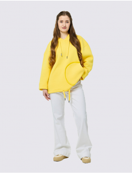 Картинка Худі «Місія Жити», oversize, жовте