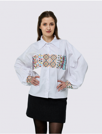 Картинка Вишиванка біла