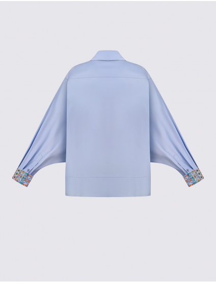 Картинка Вишиванка блакитна