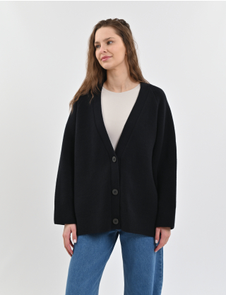 Картинка Кардиган темно-синій