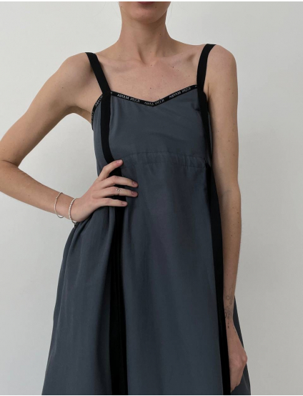 Картинка Сарафан темно-сірий